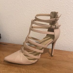 Akira caged high heels